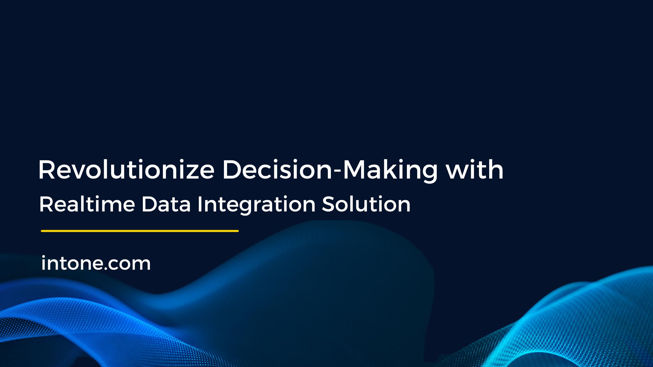 Revolutionizing Decision-Making with Realtime Data